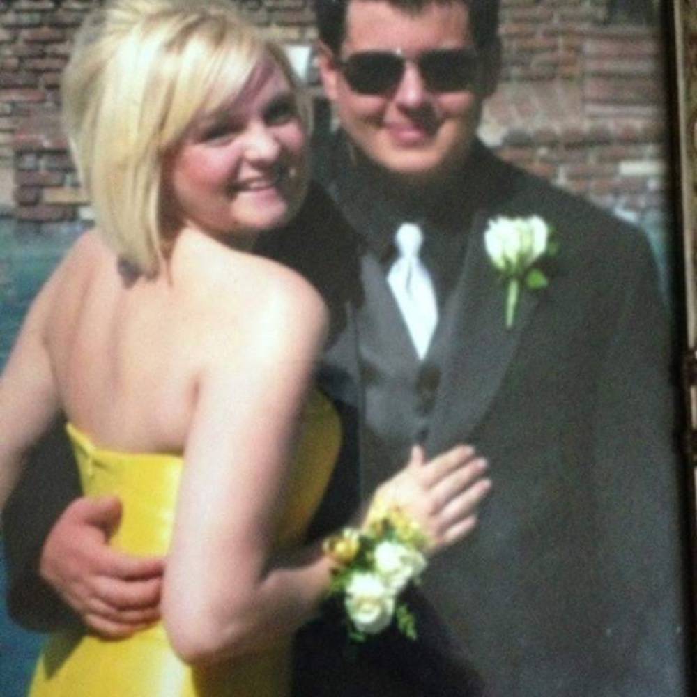 Beautiful Strapless Yellow Prom Dress Belle